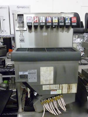 Cornelius drop in 8 flavor soda fountain