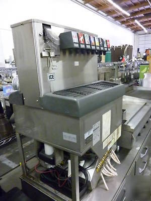 Cornelius drop in 8 flavor soda fountain