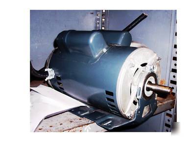 Ge C1162 2 hp 1 ph base mounted cap start cap run motor