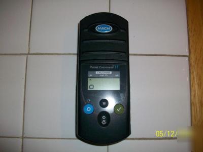 Hach pocket colorimeter ii 2 chlorine CL2
