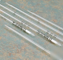 Kimble/kontes disposable milk pipets, glass, sterile