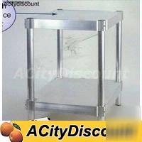 New 30X24X24 aluminum food service equipment stand nsf