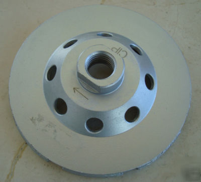 New pro double row concrete cup grinder 5/8 inch arbor
