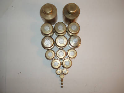 Ohaus weight set used for calibration of scales ny cert