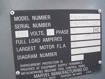 Spartan IW180DX hydraulic ironworker by marvel mfg. 