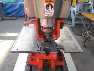 Spartan IW180DX hydraulic ironworker by marvel mfg. 
