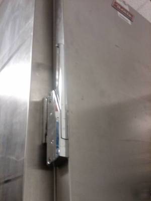 Used-1 door s/s fridge tested & ready to go