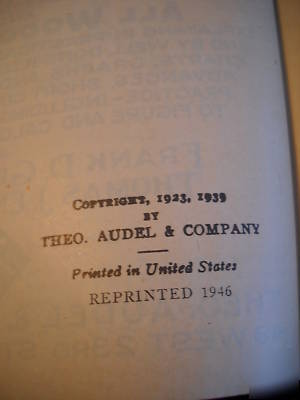Audels carpenters & builders guide, volumes 1,2,3,and 4