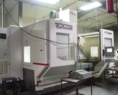 Cincinnati FTV840-1800 cnc vertical milling machine