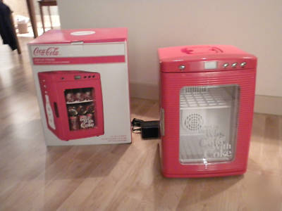 Coca-cola refrigerator cooler 12V red auto/home