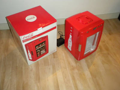 Coca-cola refrigerator cooler 12V red auto/home