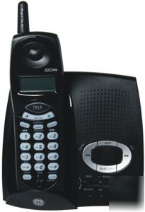 Cordless phone hidden nanny spy black & white camera