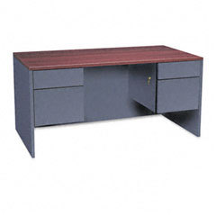 Global adaptabilities double pedestal desk