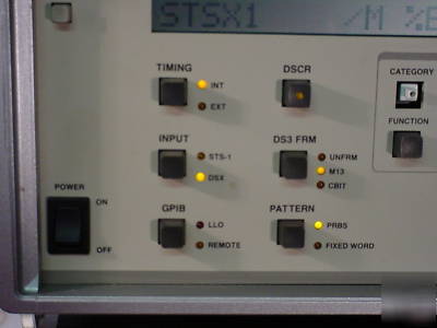 Microwave logic/tektronix sonet trans ST102 receiver