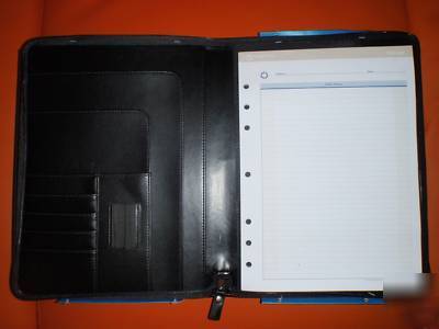 New franklin covey-professional business folio- black - 