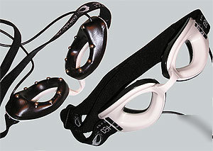 New glasses electrode for denas diadenas ophthalmologic 
