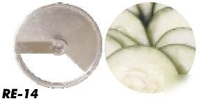 New vegetable cutter blade re-14 slicing cut disc pv-90