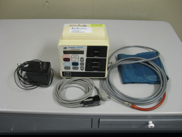 Nib vitalcare dox 506 dxnp dental patient monitor p