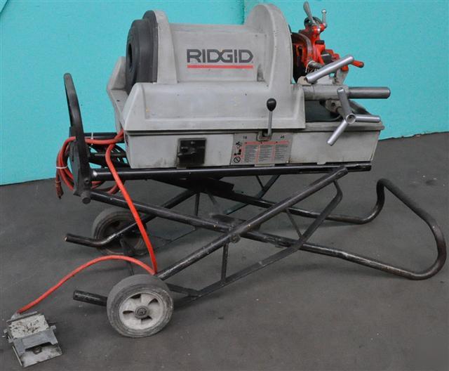 Pipe threader - ridgid pipe threading machine- max: 2