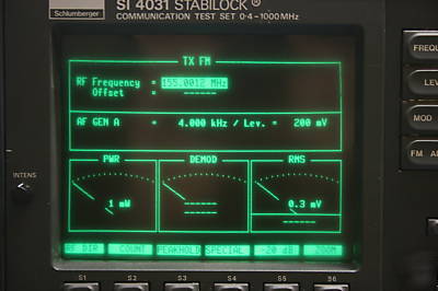 Schlumberger stabilock 4031 service monitor