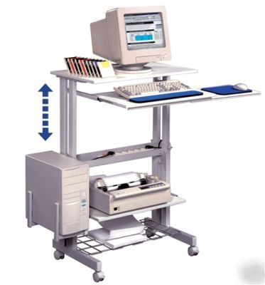 Smead high computer workstation 
