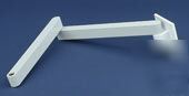 Two dci 3 handpiece dental controls on folding arms