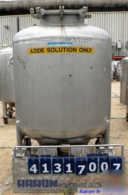 Used- mueller tank, 275 gallon, model f, 316 stainless