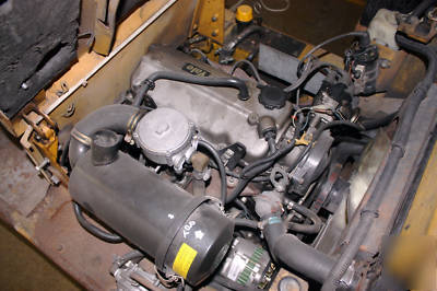 Yale fork truck / forklift - lp gas 4,000 pound lift