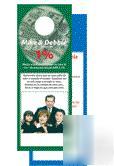 5000 full color custom printed door hangers