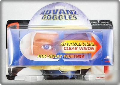 Advanz goggles spray painter safety america a-030 12PK