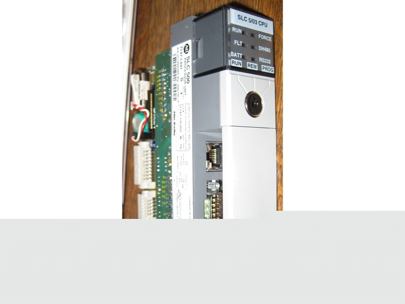 Allen bradley plc mod slc 500 processor unit 1747-L531