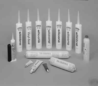 Asi 57 urethane black caulk silicone sealant 24-10.2OZ