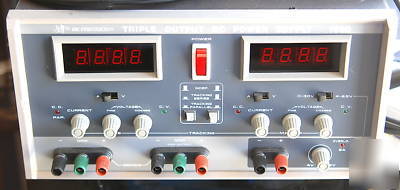 Bk precision triple output dc power supply model 1660