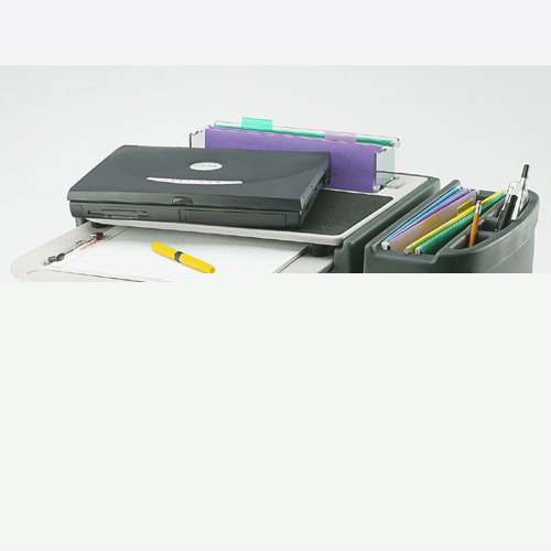Car filemaster auto desk with pull out writing surface