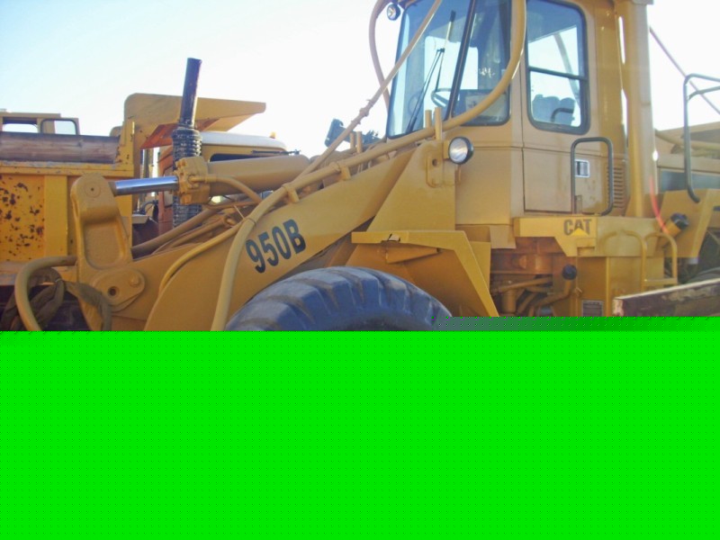 Caterpillar cat 950B snow blower diesel forklift loader