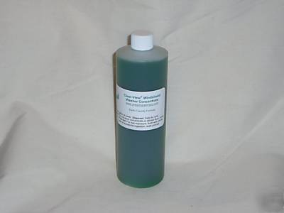 Clear-viewÂ® windshield washer concentrate