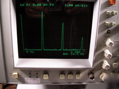 Hp agilent spectrum analyzer model 3582A tested good