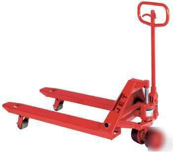 Jet 140080 27 x 48 pallet jack truck bargain time 