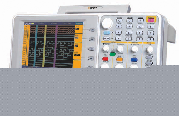 MSO7102T 100MHZ digital oscilloscope logic analyzer 1G