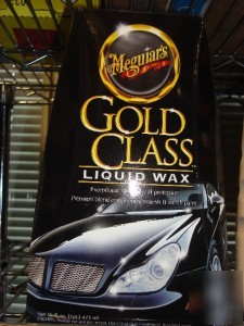 New 1-16OZ meguiars gold class liquid wax G7016 
