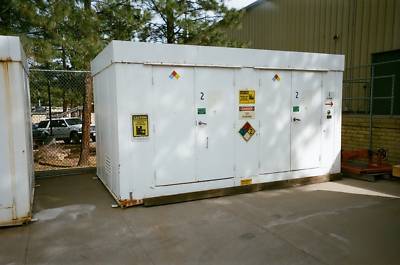 Storage units, hazmat and flammables rated 