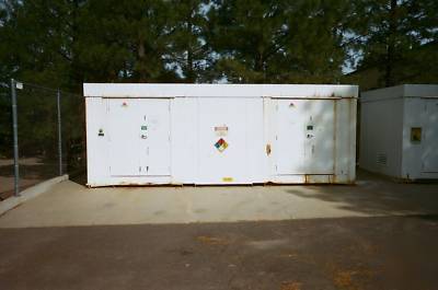 Storage units, hazmat and flammables rated 