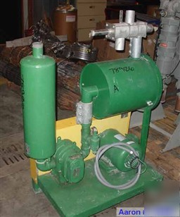 Used: vac-u-max blower package consisting of sutorbilt