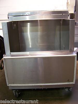 Norlake AR082 cold wall open front milk cooler storage 