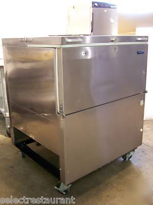 Norlake AR082 cold wall open front milk cooler storage 
