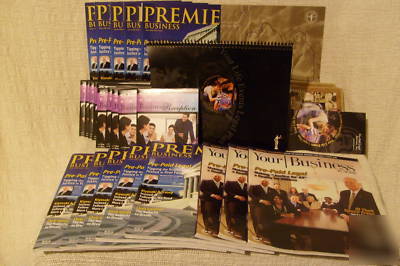 Prepaid legal magazines, brian carothers dvd's & mis.