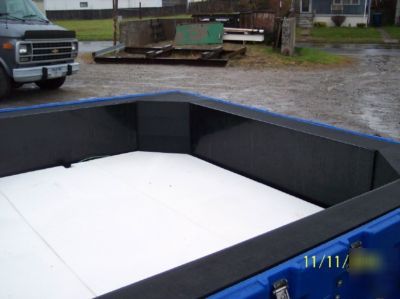 Shipping container box two part clamshell style