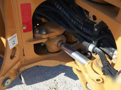 2006 case 580 super m 580SM backhoe 4-1 bkt a/c e-stick