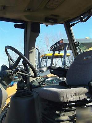 2006 case 580 super m 580SM backhoe 4-1 bkt a/c e-stick