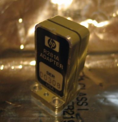 Agilent R281A waveguide adapter 2.4 mm(f), 26.5 - 40GHZ